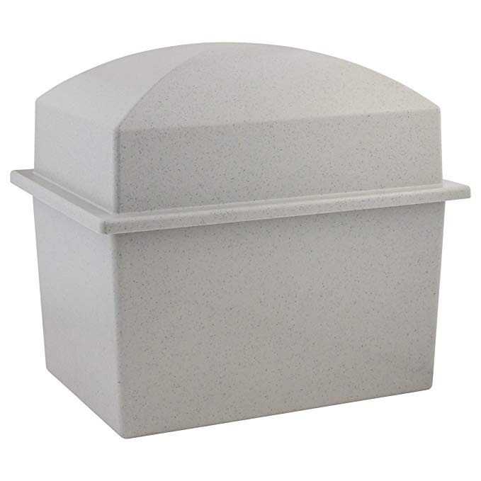 Silverlight Urns Basic Urn Vault Double, Companion Urn, 16.5 x 12 x 14.5 inches, Holds 2 Urns for Burial