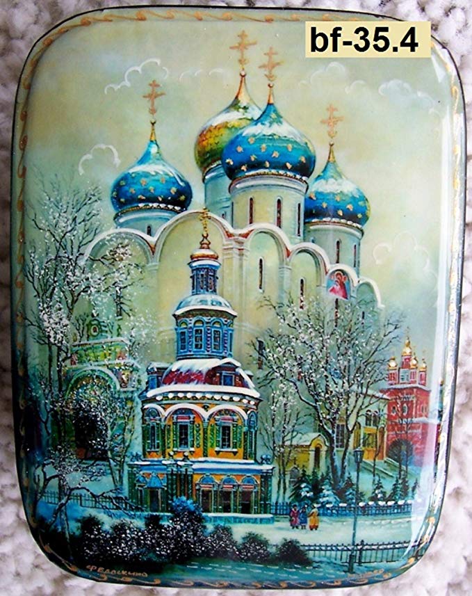 Russian Lacquer box * Fedoskino 