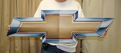 GM Chevrolet Bowtie Metal Wall Sign 34