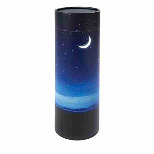 Memorials4u Peaceful-Night Scattering Tube, Biodegradable Cremation Urn to Scatter Ashes - Affordable Urn for Ashes - Eco friendly Urn - Scatter Tube Cremation Urn Deal - Adult Size 14 inch Tall