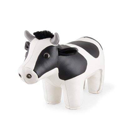 Classic Holstein Cow Bookend