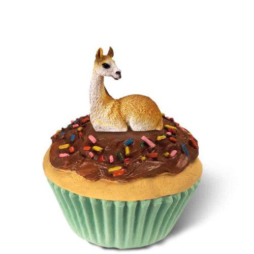 Llama Cupcake Trinket Box (Set of 6)