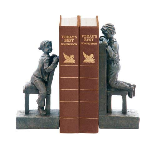 Sterling Pair of Peek A Boo Bookends