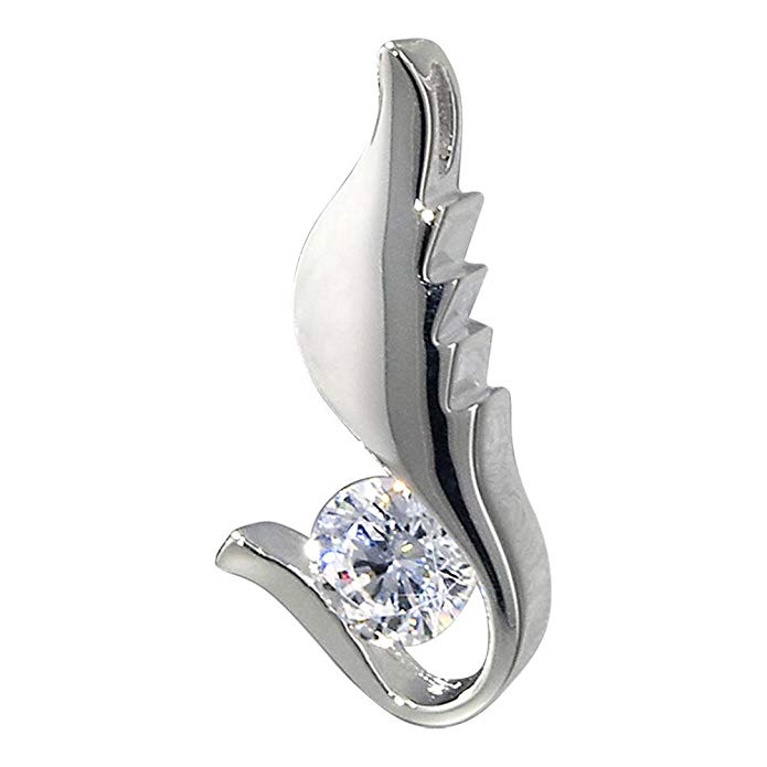 Perfect Memorials Angel Wing Sterling Silver Cremation Jewelry