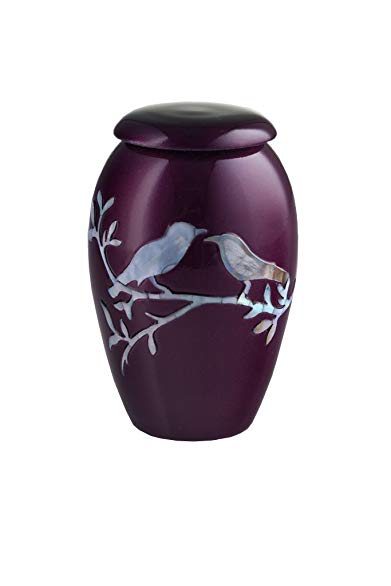 UrnsDirect2U Purple Dove Adult Decorative-urns