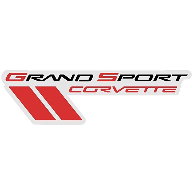 Corvette Metal Sign Grand Sport C6