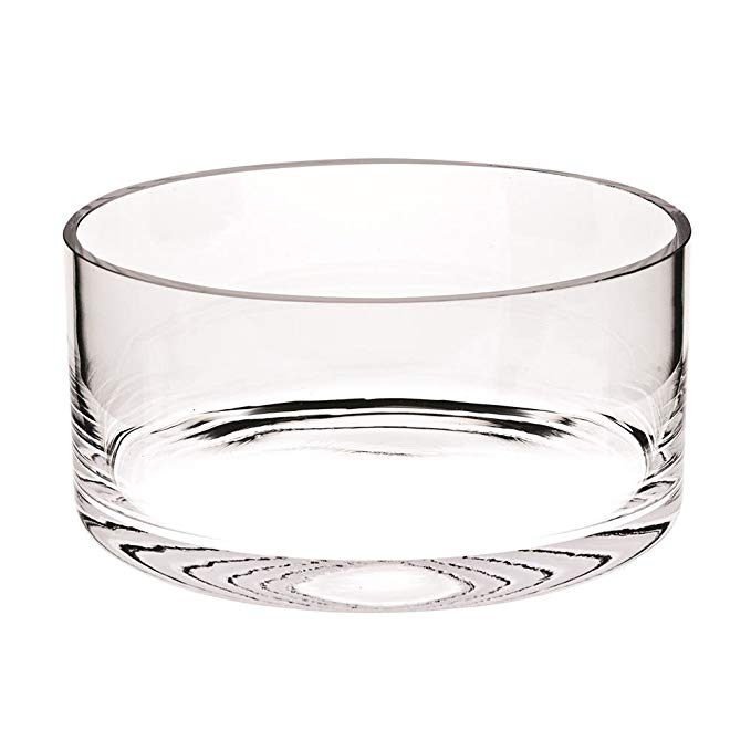 Badash K807 Manhattan European Crystal Cylinder Bowl, 10