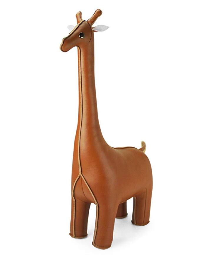Zuny Classic Series Giraffe Tan Animal Bookend