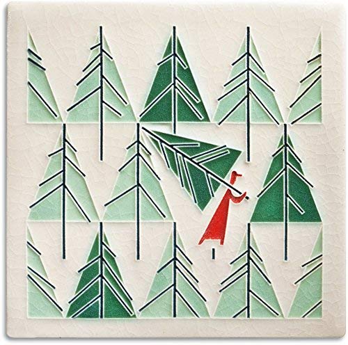 Charley Harper Perfect Tree Decorative Tile