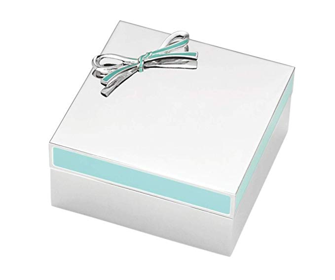 Kate Spade New York Vienna Lane Keepsake Box, Turquoise