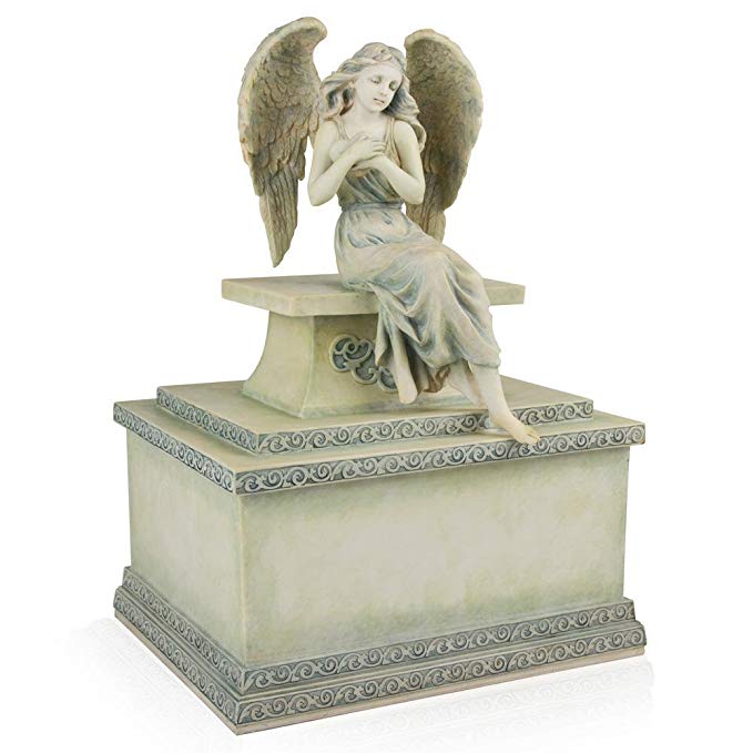 Perfect Memorials Large Hold My Heart Angel Cremation Urn