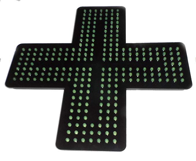 Best 420 Green Cross Medical Cannabis Marijuana Pharmacy LED Light Shop Sign