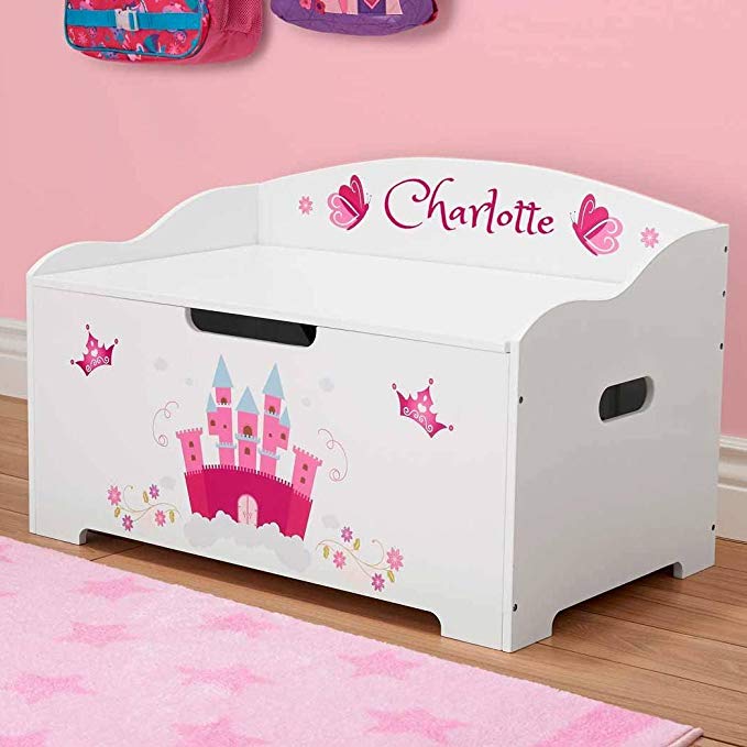 DIBSIES Personalization Station Personalized Dibsies Modern Expressions Toy Box - White (Princess)