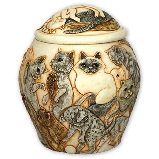 Beautiful Life Urns Fabulous Feline Cat Urn