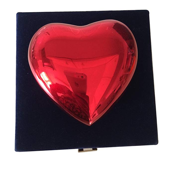 Red Classic Heart Keepsake Urn