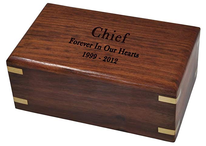 Custom Wood Box Pet Urn