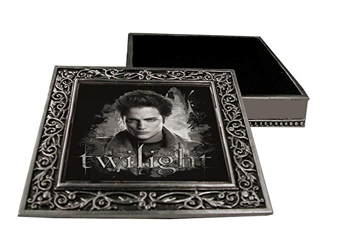 Twilight Square Metal Jewelry Box