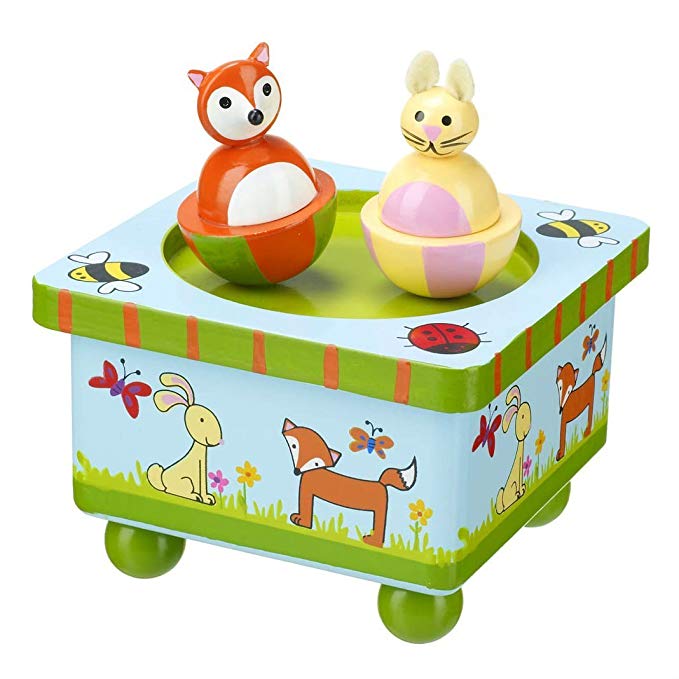 Woodland Friends - Wooden Music Box by Orange Tree Toys