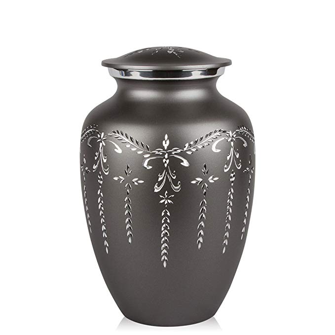 Perfect Memorials Fancy Flourish Cremation Urn, Large