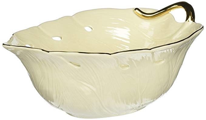 Lenox Eternal Leaf Bowl, Large, White