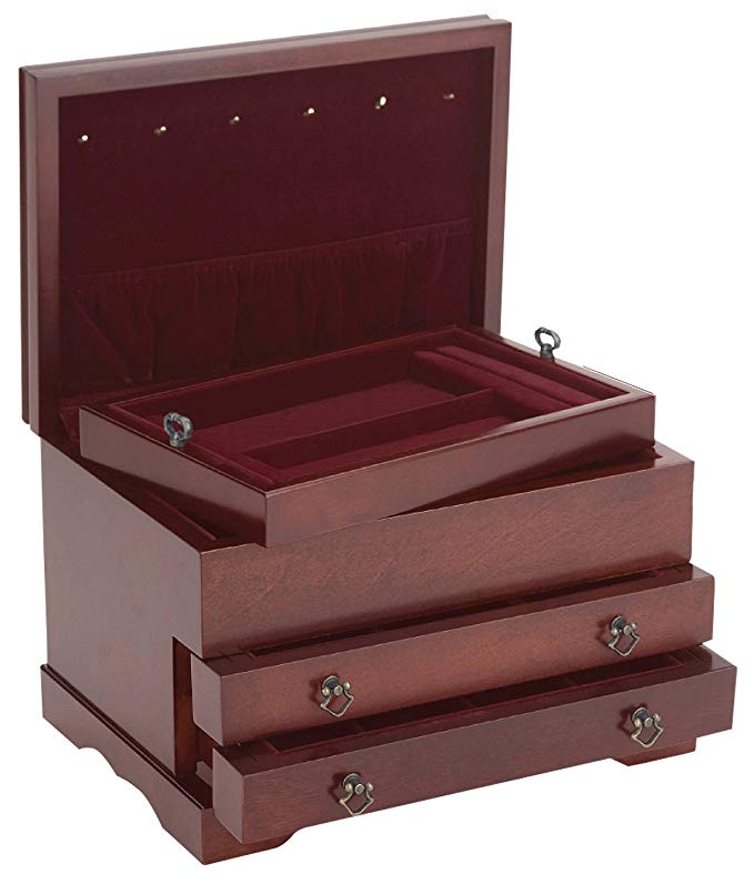 Reed & Barton Colonial Jewelry Chest