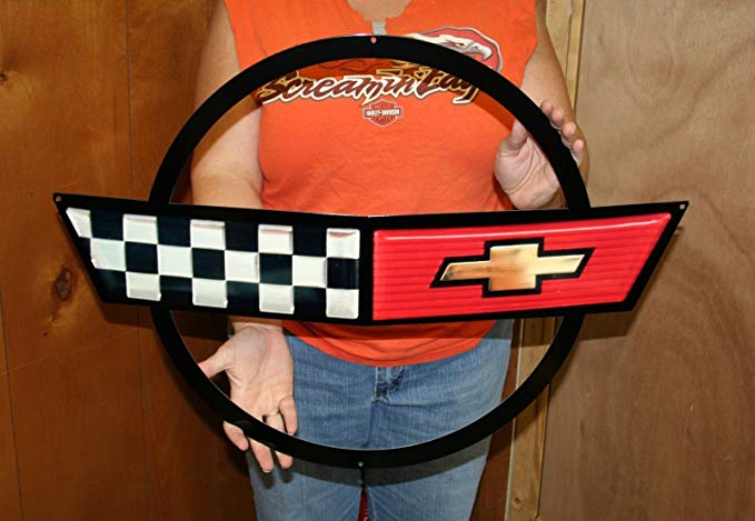 C4 Corvette 1984-1990 Large Metal Sign 27