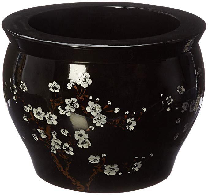 Classic Japanese Chinese Asian Ceramic Planter - 14