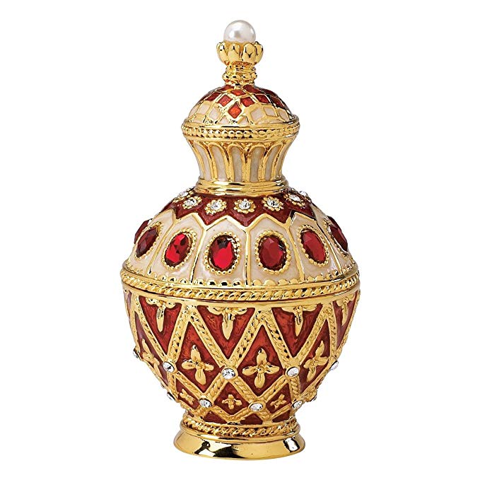 Design Toscano The Pushkin Collection Romanov Style Enameled Egg: Svetlana