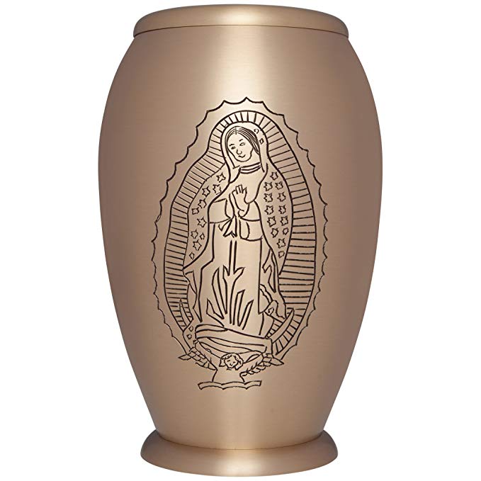 Liliane Memorials Champagne Funeral Cremation Urn, Large