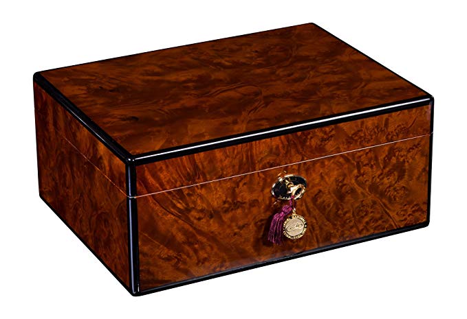 Daniel Marshall 100 Cigar Humidor in Precious Burl Private Stock Humidor