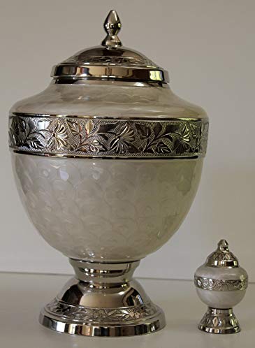 Cremation Urns, Adult Funeral Cremation Urn With Keepsake, Urn for Human Ashes