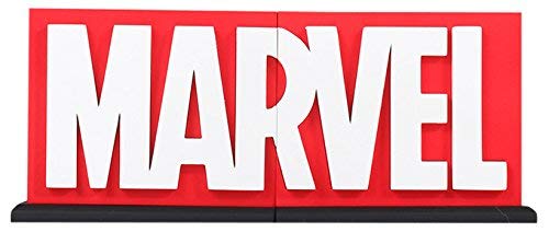 MARVEL Logo Bookends Statue