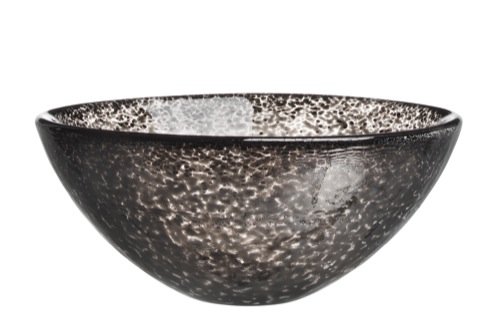 Kosta Boda Tellus Bowl, Black, Small