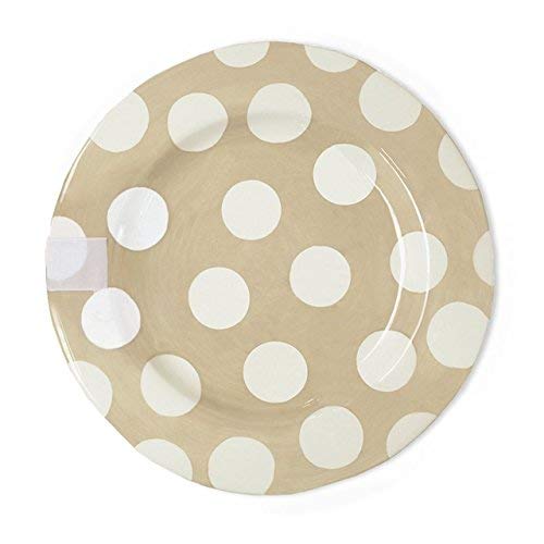 Coton Colors 16PL Happy Everything Big Entertaining Platter - Neutral Dot