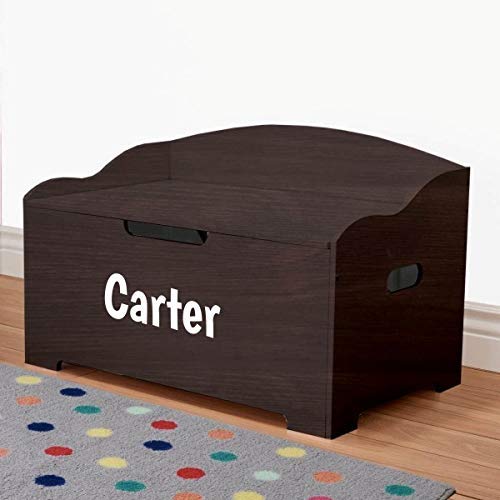 DIBSIES Personalization Station Personalized Dibsies Modern Expressions Toy Box (Espresso Signature Series Boys) …