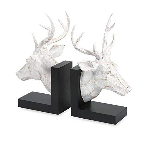 IMAX 53071-2 Joseph Deer Bookends, 2-Pack