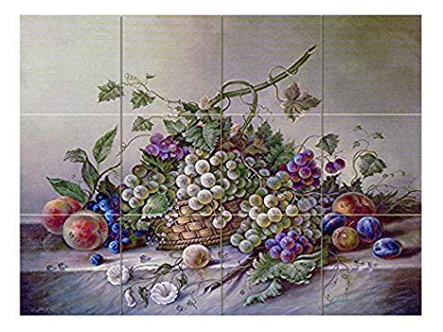 Fruits bouquet By Corrado Pila - Art Ceramic Tile Mural 24