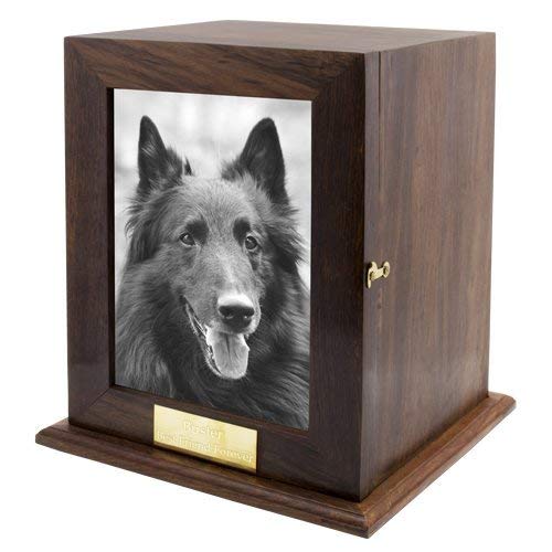 Custom Wood Personalized Engraved Pet Urn