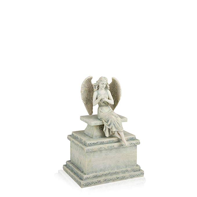 Perfect Memorials Hold My Heart Angel Cremation Urn Small