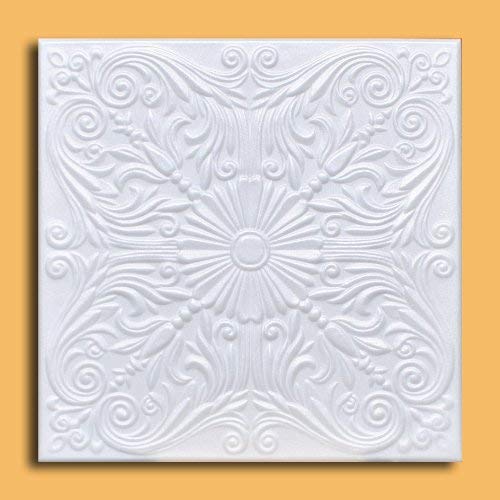 40 pc box of R 139 Styrofoam Direct Glue Up Ceiling Tile (20x20)