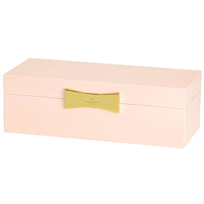 Kate Spade New York (866476) Garden Drive Large Rectangular Jewelry Box, Pink