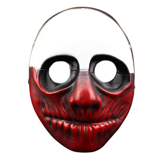 Levohome Homestia Halloween Cosplay Mask Payday 2 Wolf Masquerade Resin