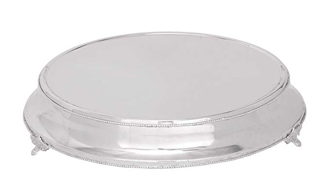 Deco 79 Steel Cake Tray, 24-Inch