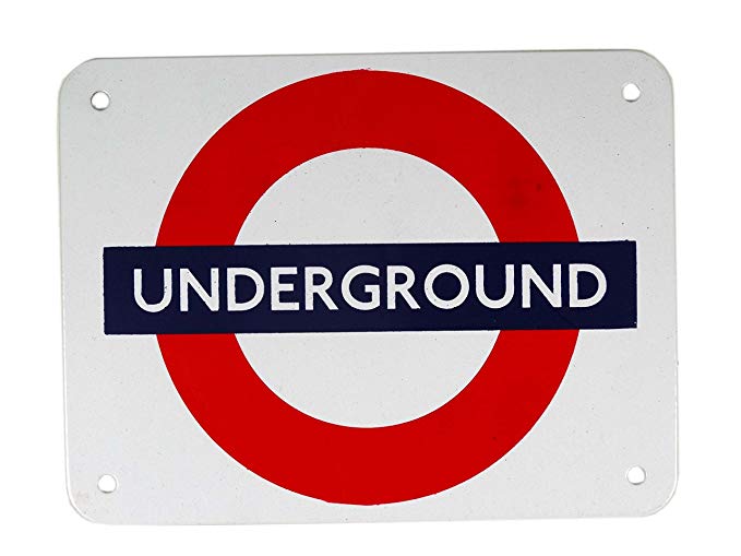 London Underground Metal Sign, 5