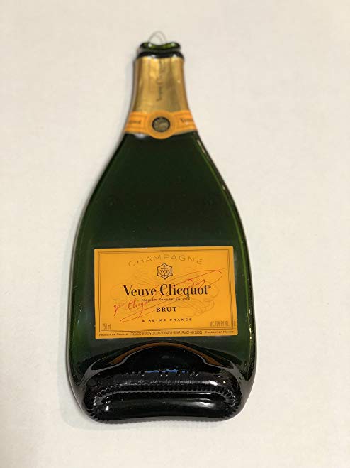 Veuve Clicquot 750ML Melted Bottle Cheese Serving Tray - Wine Gifts