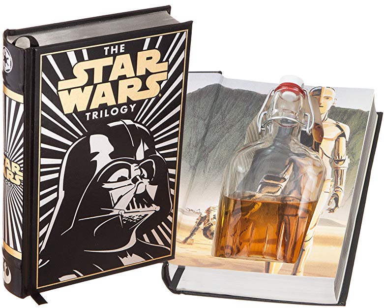 Flask Hollow Book - Star Wars (Leather-bound) (Magnetic Closure)