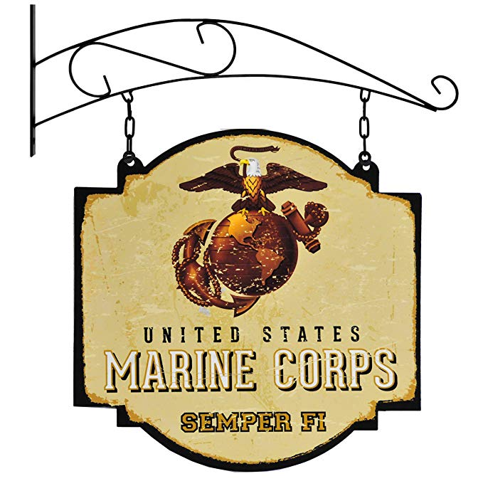 Winning Streak US Marine Corps Vintage Tavern Sign