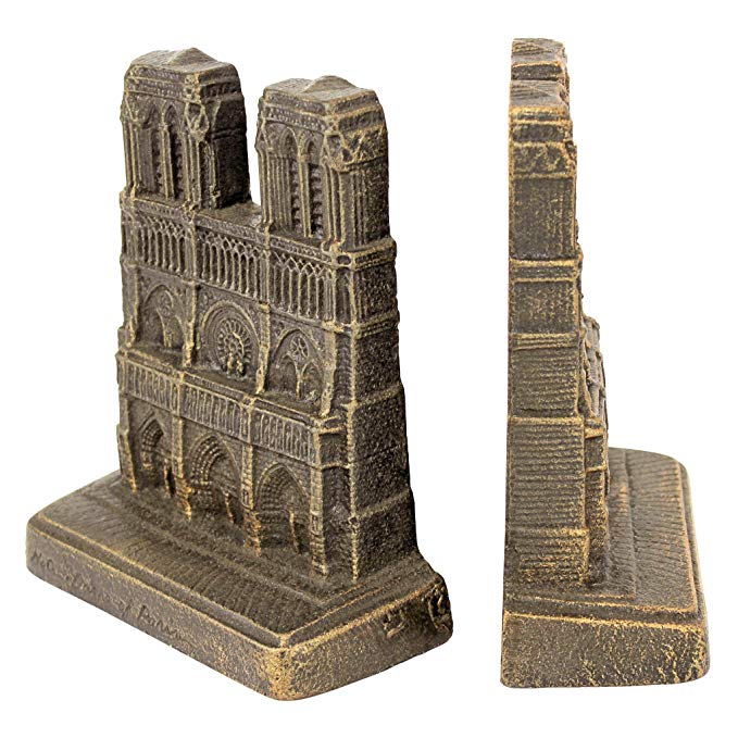 Design Toscano Notre Dame of Paris Sculptural Bookends